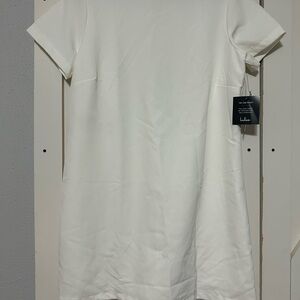 Lulu's Elegant Cream Dress